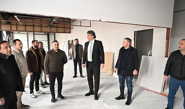Kartepe’nin Yeni Çok Amaçlı Spor Kompleksi Hızla Yükseliyor