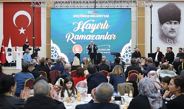 Keçiören’de Iftar: Kırşehirli Hemşehrilerle Omuz omuza Bir Ramazan Akşamı