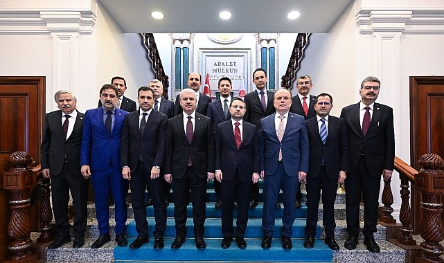 Konya Heyeti Adalet Bakanı Akın Gürlek’i Ziyaret Etti ve İcraatları Görüştü