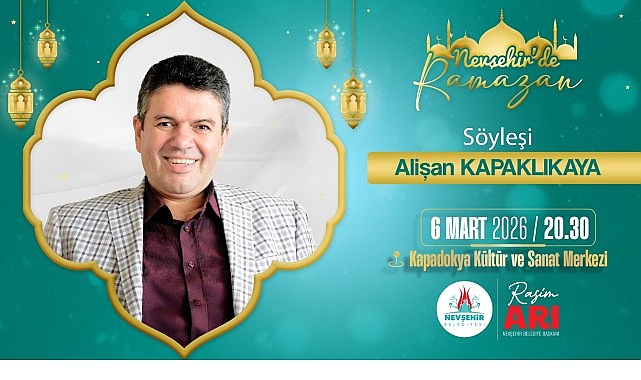 Nevşehir’de Alişan Kapaklıkaya ile Aile ve İletişim İçin Sıra Dışı Bir Söyleşi – 6 Mart 2026