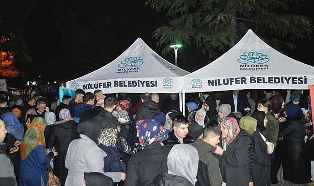 Nilüfer’in Ramazan paylaşımı: 8 bin kandil simidiyle Kadir Gecesi bereketi