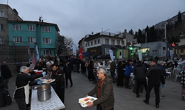 Osmangazi’de Ramazan Sofralarında Dayanışma ve Huzur Dolu Anlar