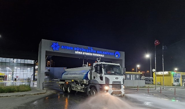 Aydın’da Bayram Hazırlıkları: Terminallerde 24 Saatlik Temizlik Seferberliği