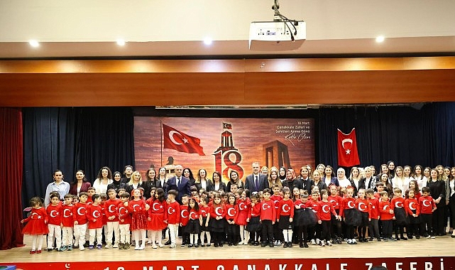 Bayrampaşa’da Çanakkale Zaferi ve Şehitleri Anma Günü Töreni ve Miniklerin Gösterisi