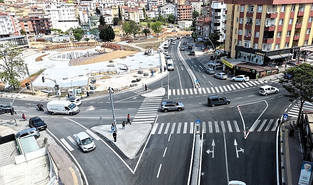 Çayırova’da Kavşak Düzenlemesiyle Ulaşım Konforu ve Akışı Artırıldı