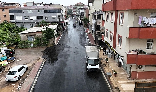 Darıca Mevlana Caddesi Üstyapı Yenileme Projesi Tamamlandı: Yağmursuyu ve Kanalizasyon Altyapısı Yenilendi