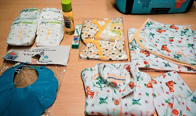 Didim’de Yenidoğan Dayanışma Çantası Projesiyle Ailelerle Dayanışma
