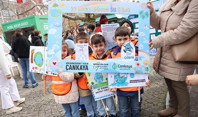 Dünya Su Günü’nde Çocuklarla Sürdürülebilirlik İçin Renkli Etkinlik
