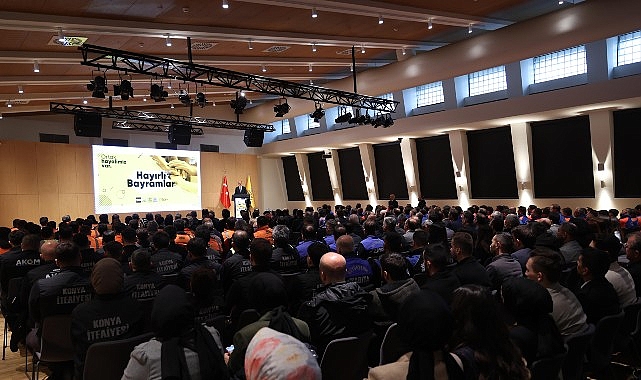 Konya Büyükşehir Belediye Başkanı Altay’dan Ramazan Bayramı Mesajı ve Şehrin Çalışma Ailesiyle Bayramlaşma