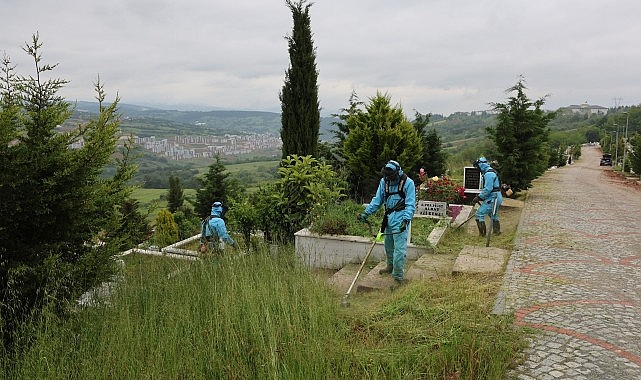 Kurban Bayramı Öncesi Mezarlık ve Şehitliklerde Kapsamlı Bakım Çalışmaları Tamamlandı