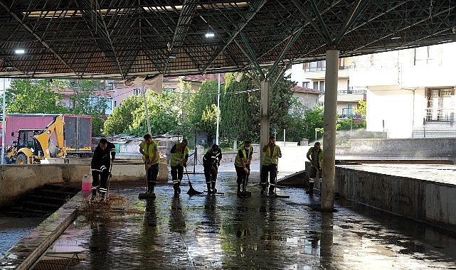 Kurban Kesim Alanlarında Temizlik ve Sağlık Güvence Provası