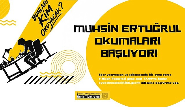 Muhsin Ertuğrul Okumalarıyla Genç Yazarları Sahneye Taşıyan Yeni Program