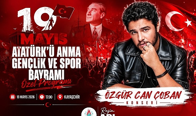 Nevşehir’de 19 Mayıs coşkusu Özgür Can Çoban ile dorukta