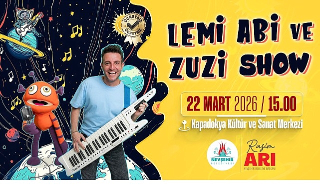 Nevşehir’de Lemi Abi ve Zuzi Show: Çocuklarla Neşeli ve Eğitici Bir Gün