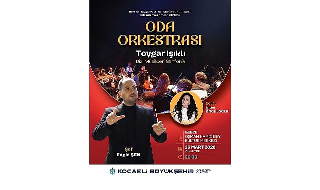 Toygar Işıklı Dizi Müzikleriyle Gebze’de Oda Orkestrası Heyecanı