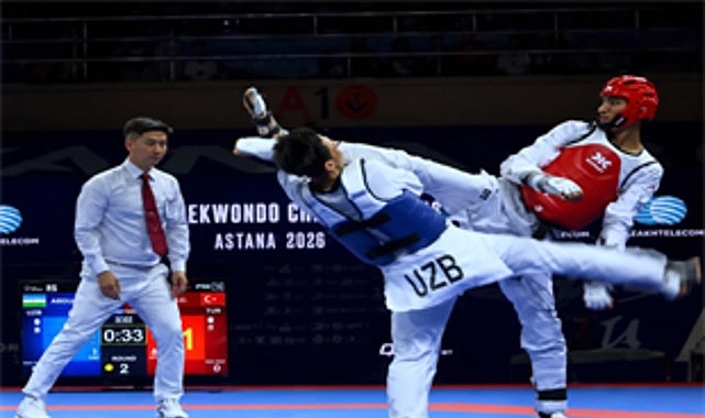 Astana’daki Şampiyona: İzmirli Taekwondoculardan İki Madalya