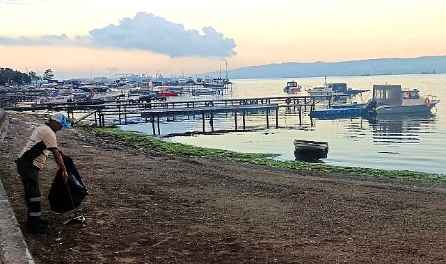 Başiskele Sahilinde Sürdürülebilir Temizlik ve Bakım Çalışmaları