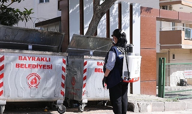Bayraklı’da İlaçlama Çalışmaları Yaz Döneminde Yoğunlaşıyor