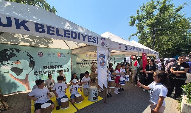 Efes Selçuk Belediyesi: Dünya Çevre Günü’nde Atık Karşılığında Hediyeler ve Ritmik Artı Değerler