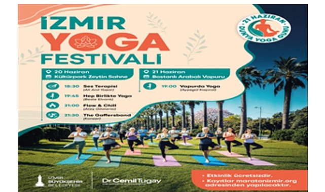 İzmir Yoga Festivali: İki Gün Boyunca Ücretsiz Etkinlikler ve Vapurda Yoga Sürprizi