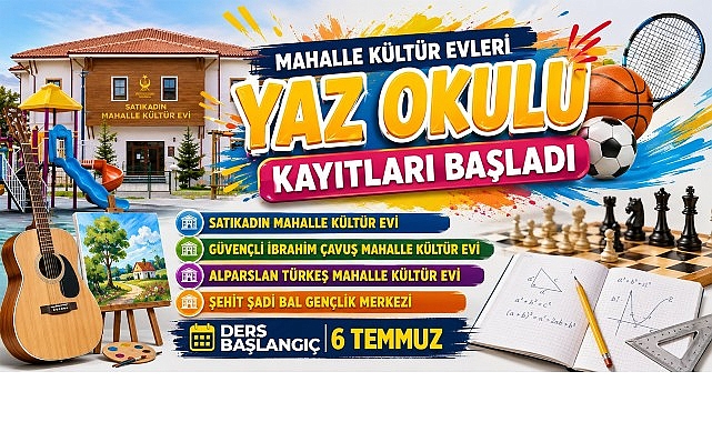 Kahramankasanda Yaz Okulu: Çocuklar ve Gençler İçin Geniş Program