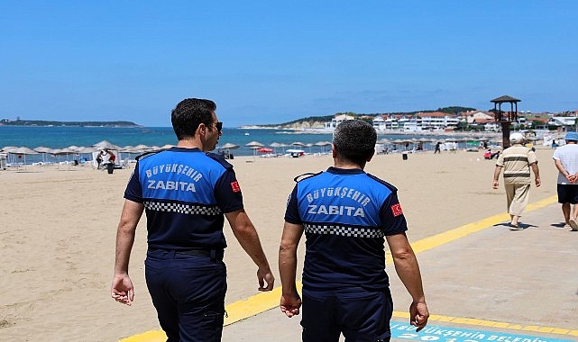 Kocaeli Sahillerinde Kaçak Şezlong ve İzinsiz Çadır Denetimleri Artırıldı