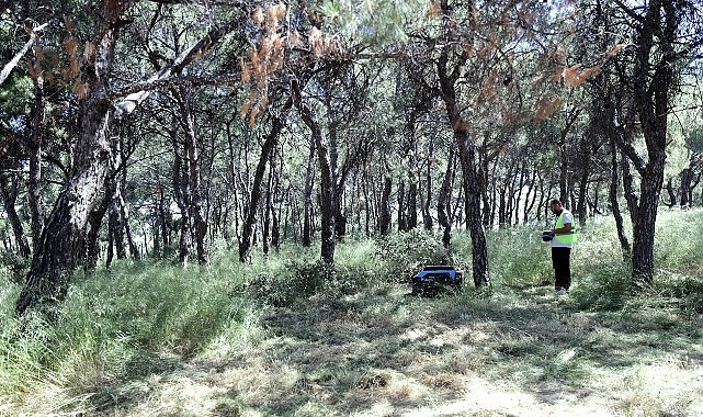 Konak Belediyesi’nin Yeni Hibrit Uzaktan Kumandalı Yabani Ot Biçme Makinesi Park ve Yeşil Alanlarda Devrim Yaratıyor