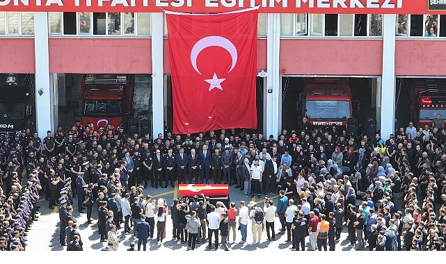 Konyalı İtfaiye Şehidi Mehmet Tekeli İçin Uğurlama Töreni ve Anma