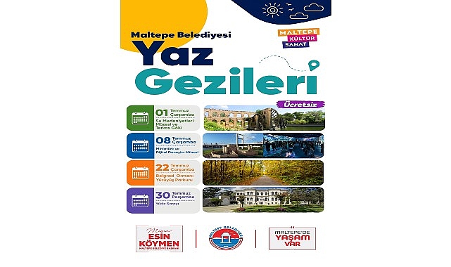Maltepe Belediyesi’nin Temmuz Gezileriyle Şehrin Tarihi ve Doğası Bir Arada