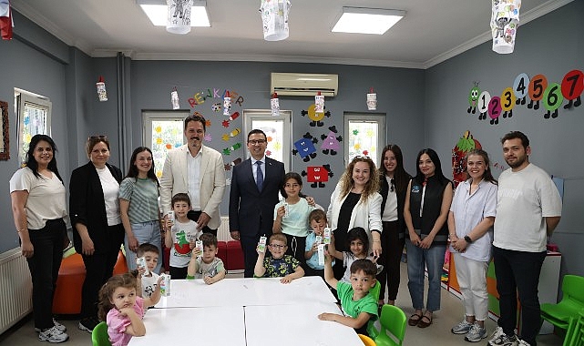 Nilüfer Belediyesi ve Gıda Mühendisleri Odası Bursa Şubesi’nden Çocuklara Süt Dağıtımı İş Birliği