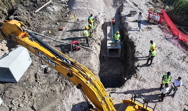 Soma’da Yağmur Suyu Hattı Yatırımı: 2.700 Metreyle Gelen Var-Çünkü Altyapı Güçlendiriliyor