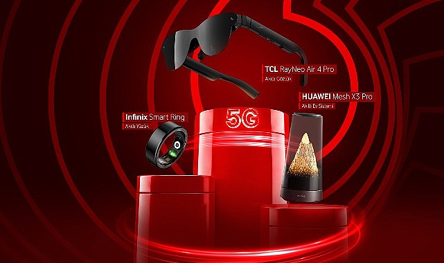 Vodafone FLEX ile 5G’li Teknoloji Dünyası: Bağlantılı Yaşamda Yeni Nesil Ürünler
