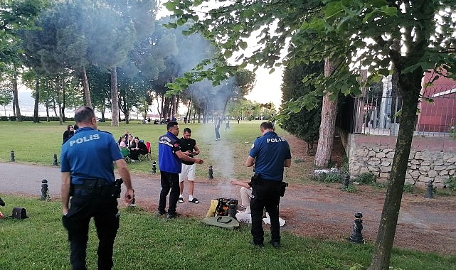 Yaz Aylarında Mangala ve Açık Ateşe Yasağı Denetimleri