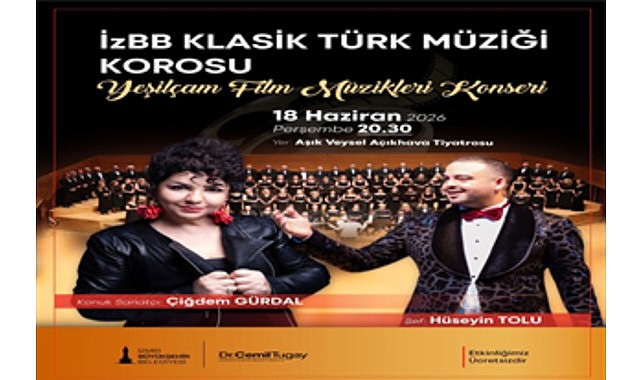 Yeşilçam Ezgileriyle Aşık Veysel Açıkhava’da 18 Haziran Konseri