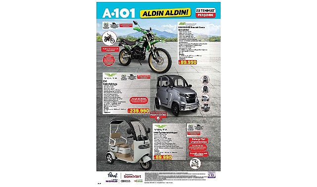 A101’de 13.500’den Fazla Market ve Öne Çıkan Teknoloji İndirimleri