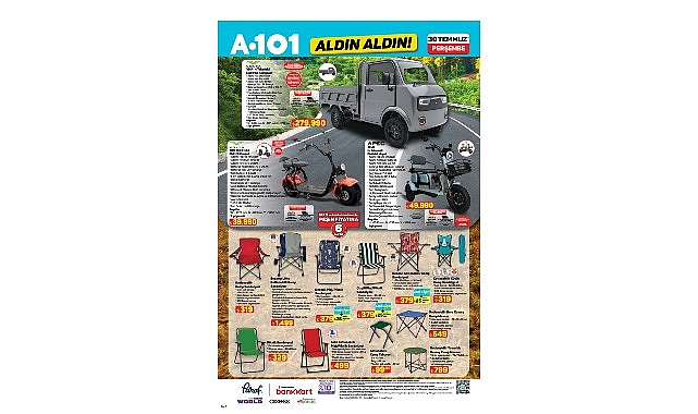 A101’in Teknoloji Kampanyası: Elektrikli Mobilite ve Akıllı Ev Ürünleri Öne Çıkıyor