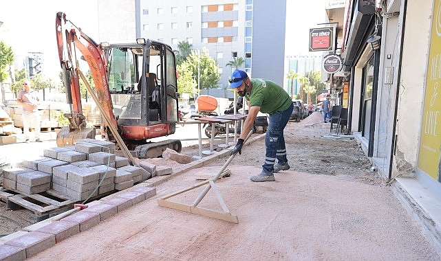 Alsancak’daki Altyapı Yenilemeleriyle Yollarda Güvenli ve Modern Dokunuş