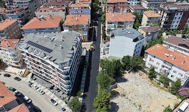 Altıntepe’de Yol Yenileme Çalışmaları Hızla Sürüyor: Ali Paşa Sokak’ta Asfalt Serimi Başladı