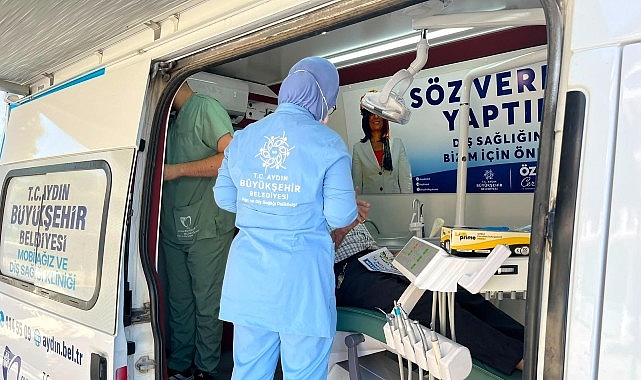 Aydın’da Mobil Ağız ve Diş Sağlığı Klinikleri Evlerin Kapısına Yaklaşıyor