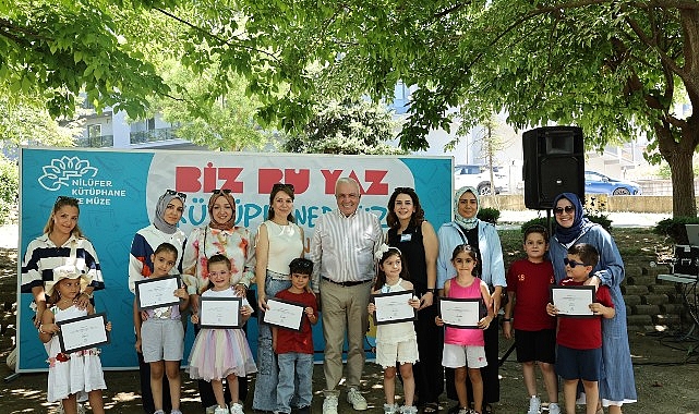 Biz Bu Yaz Kütüphanedeyiz: Nilüfer’de Renkli Yaz Şenliği ve Okula Hazırlık Programı