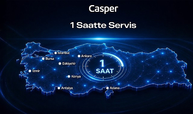 Casper 1 Saatte Servis: Türkiye Genelinde Hızlı ve Güvenilir Teknik Destek Hikayesi