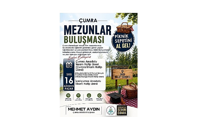Çumra Mezunlar Buluşması: Geçmişten Geleceğe Birliktelik