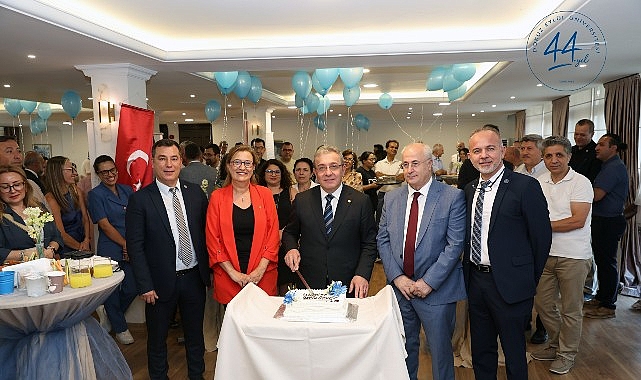 Dokuz Eylül Üniversitesi 44. Yıl Resepsiyonu: Geleceğe Yön Veren Hedefler ve Kutlama Anları