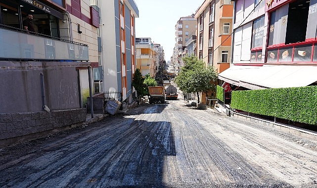 Fındıklı Mahallesi’nde Yol Yenileme Çalışmaları Sürüyor