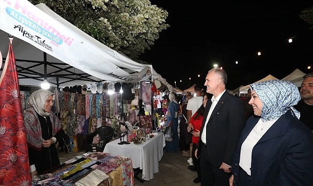 Hanımeli Alışveriş Şenliği 5. Yılında İnegöl’de Coşkusunu Sürdürüyor