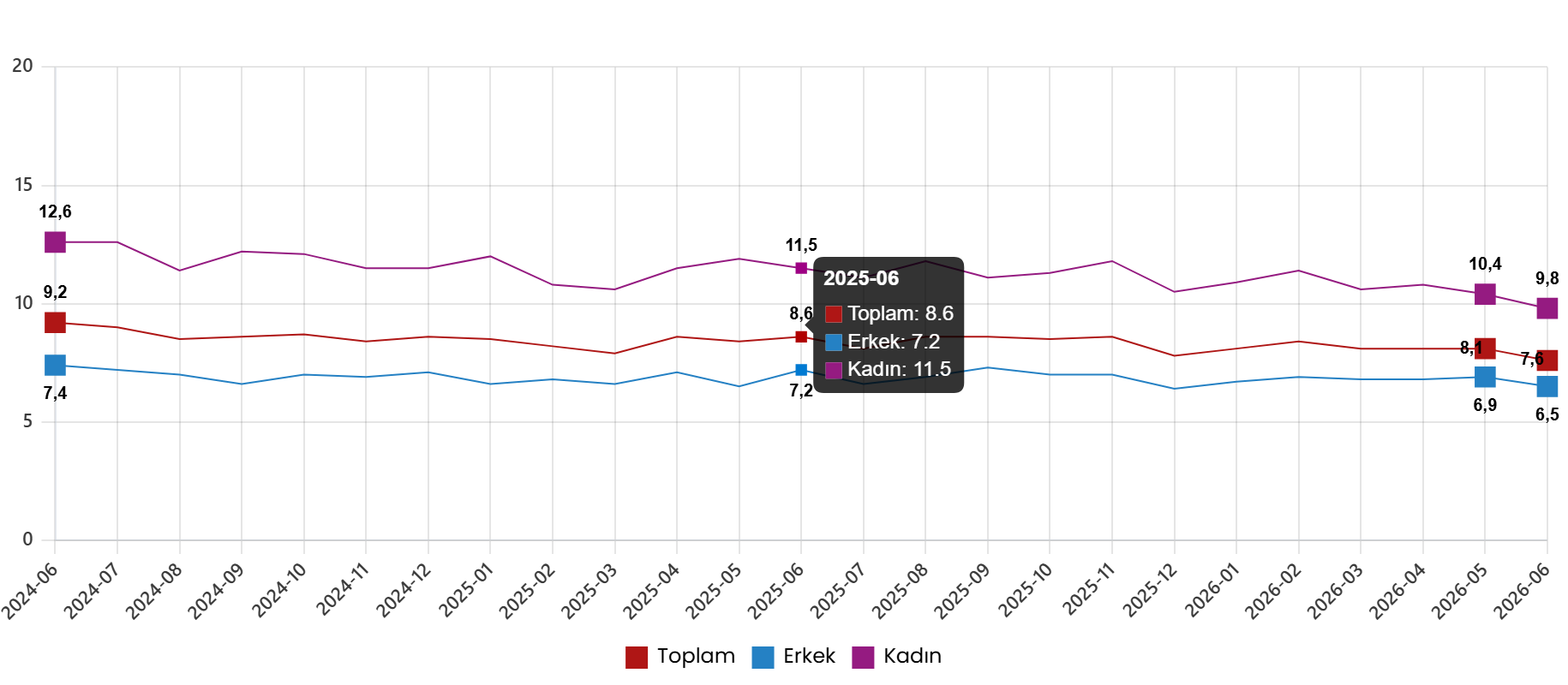 Haziran 2026 Türkiye İşgücü İstatistikleri: Mevsimsel Düzeltmelerle Güncel Tablo
