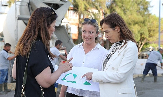 Karşıyaka’da Cumhuriyet Mahallesi’ne Kaykay Pisti ve Park Yenilenmesi Başladı