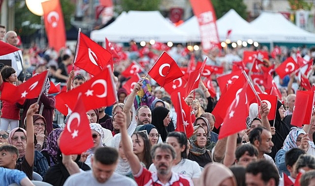 Kocaeli’de 15 Temmuz 10. Yıl Coşkusu: İrade Bizim, Zafer Bizim Korteji