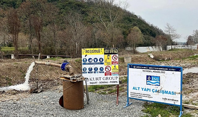 Kocaeli’de Su Arzı Güvenliğini Artıran Yeni Derin Kuyular ve Modüler İçme Suyu Tesisleri Projesi