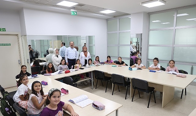 Konya Büyükşehir’in Yaz Kurslarıyla Öğrenciler Buluşuyor: Eğlence ve Öğrenmenin Birlikteliği